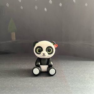 TY Beanie Mini Boos Figures Series Panda Flocked